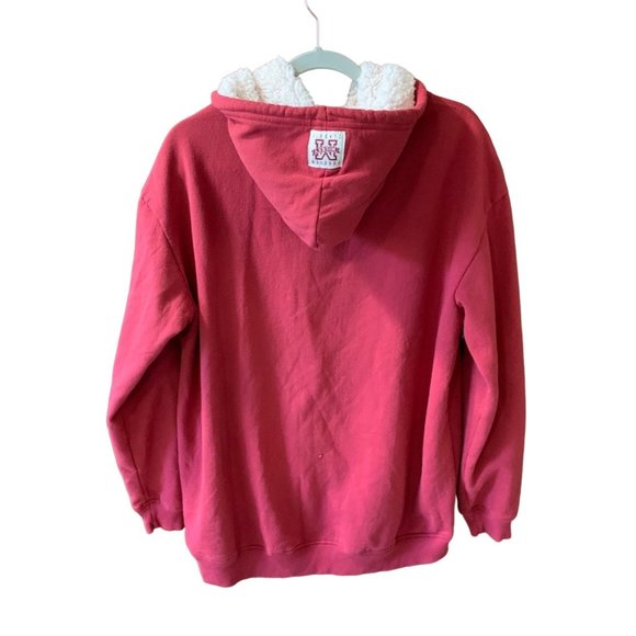 Disney Womens Size XXL Hoodie Sweatshirt Mickey Mouse Sherpa Lined Hat Hooded - Picture 4 of 6